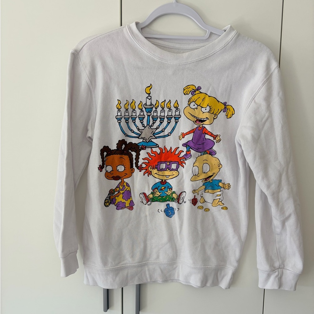 Kids Hanukkah Sweatshirt with Rugrats